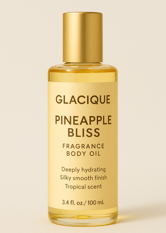 GLACIQUE PINEAPPLE BLISS FRAGRANCE BODY OIL